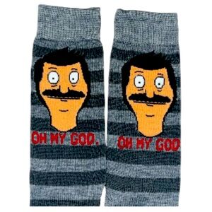 Bob’s Burgers ‘ Oh My God ‘ Novelty Socks NWT